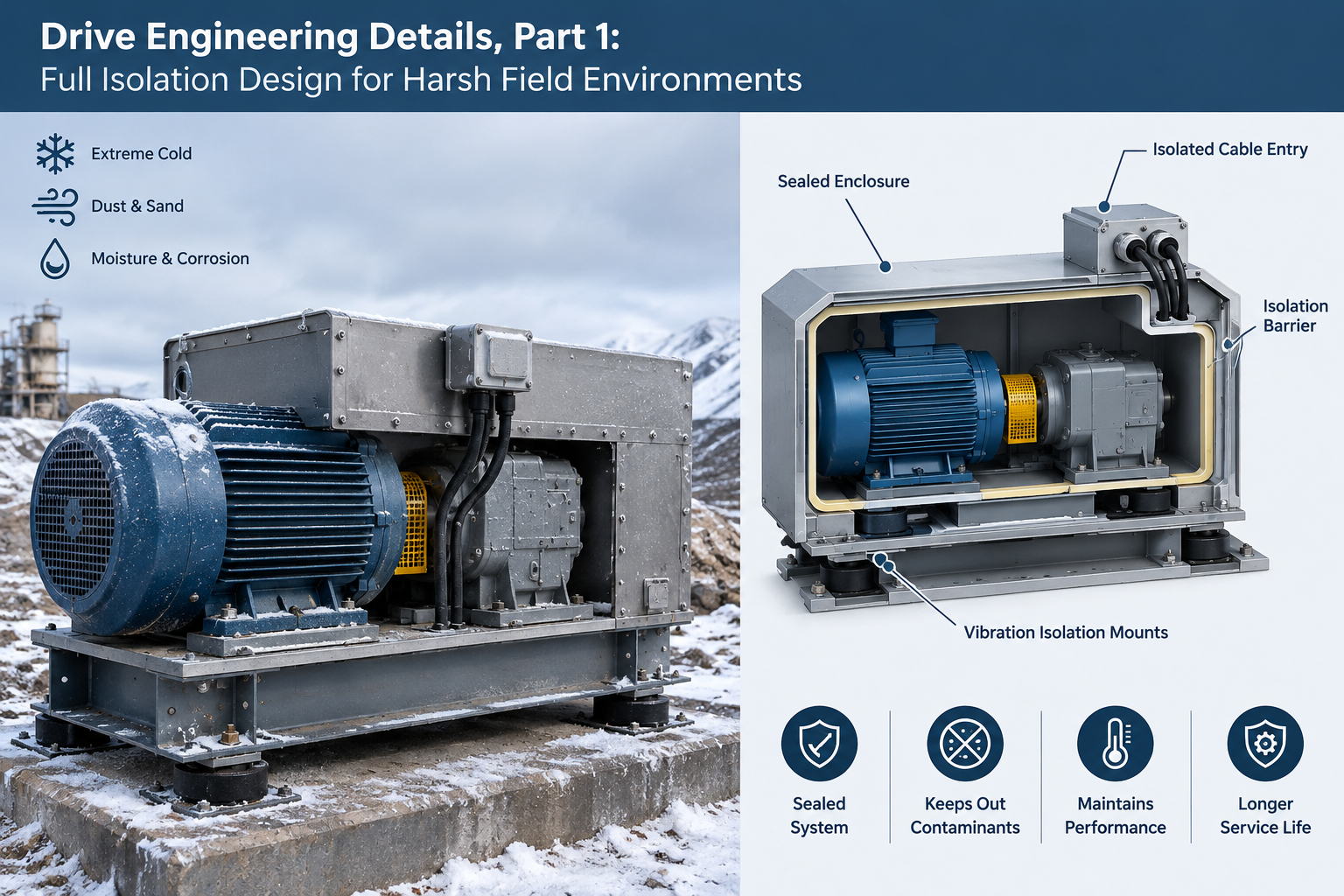 Drive Engineering Details, Part 1: Full Isolation Design for Harsh Field Environments