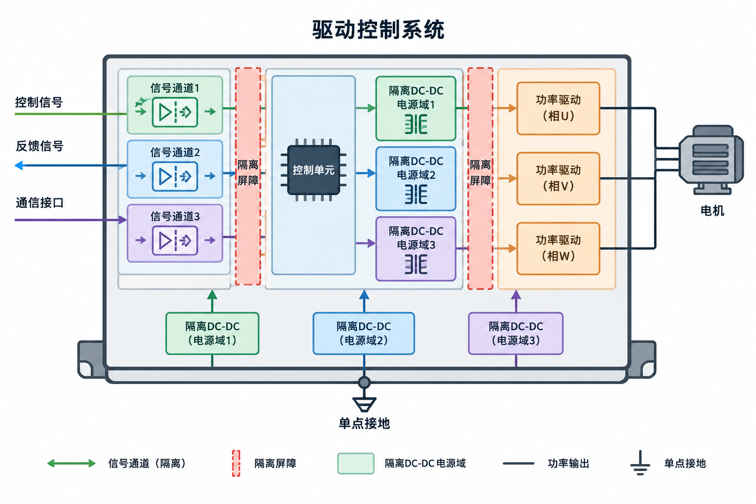 驱动器工程细节（一）：全隔离设计：恶劣现场的防护逻辑